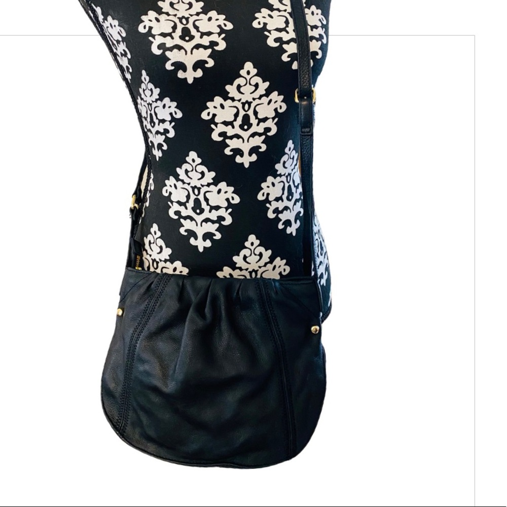 Perlina crossbody black leather New York